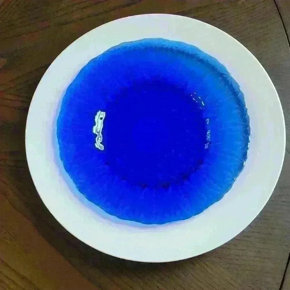 4-Avon-Royal Sapphire Salad Plates - Picture 2 of 2